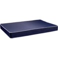 SIMING, 9Inch Medium Tight Top Nylon Vinyl Hybrid Mattress, Twin, Blue