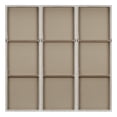 thumbnail image 4 of Madison Park Signature Sunburst Hand Painted Triptych 3-piece Dimensional Resin Wall Art Set in White, 4 of 7