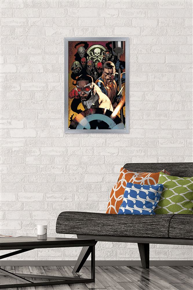 Marvel - Baron Zemo - All-New Captain America #2 Wall Poster, 14.725" x 22.375", Framed