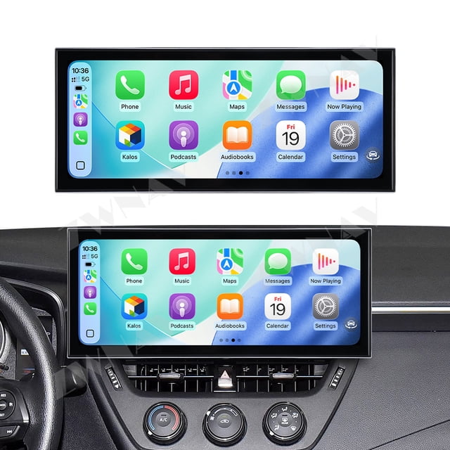 ZWNAV 15.8 inch Android 15 Car Radio For Toyota Corolla 2019-2021 HD Multimedia Video Player Navigation GPS DVD 4G DSP Stereo Bluetooth