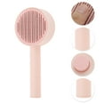 thumbnail image 3 of Unique Bargains 1 Pc Durable Pet Grooming Brush for Cat for Dog 6.89"x2.95"x2.09" Pink, 3 of 6