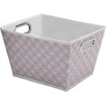 thumbnail image 2 of Delta Children Deluxe Water-Resistant Rectangle Tapered Tote, Infinity/Pink, 2 of 2