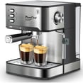 thumbnail image 4 of 20 Bar Professional Espresso Machine with Milk Frother, Single & Double Shot, ESE Pod Compatible, Removable Water Tank for Cappuccino, Latte, & Macchiato, 4 of 20