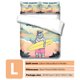 thumbnail image 2 of Moyic Juego de ropa de cama de 3 piezas, funda de edredón para el hogar, juego de edredón de fibra de poliéster multicolor de varios tamaños para Juegos de cama LYCLB210925002 L Moyic HA011559-12, 2 of 6