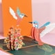 thumbnail image 3 of Preciosa tarjeta emergente de colibrí tallada en papel hecha a mano, tarjeta de felicitación 5x7-3D, tarjetas para mamá, pensando en ti, tarjeta de amor, 3 of 6
