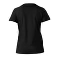 thumbnail image 2 of Playera Fruit Of The Loom para Mujer, Cuello V Manga Corta Negro Talla  G, 2 of 4