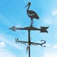 thumbnail image 4 of Estatuilla de Animal de Veleta de hierro Sunnimix Veleta Grua, 4 of 8