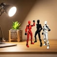 thumbnail image 3 of 2 Pack Assembled T13 Action Figure with Stand, 3D Printed Dummy 13 Action Figure Assembled, Fully Articulated Robot, Accessories Included, Stop Motion Animation, Great Gift(G), 3 of 7