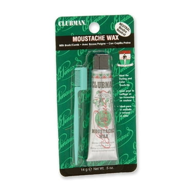 Clubman Moustache Wax Neutral 0.50 oz