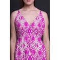 thumbnail image 4 of Bimba Tie-Dye Ladies Long Floral PrintÂ&nbsp;Dress Spaghetti Strap V Neck Maxi Beach Wear-Small, 4 of 6