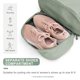 thumbnail image 5 of Mochila deportiva Coofay impermeable con compartimento para zapatos, 20 L, color verde, 5 of 8