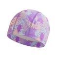 thumbnail image 1 of Child Boys Girls Printed Swimming Caps Beach Clothes Size One Size, 1 of 3
