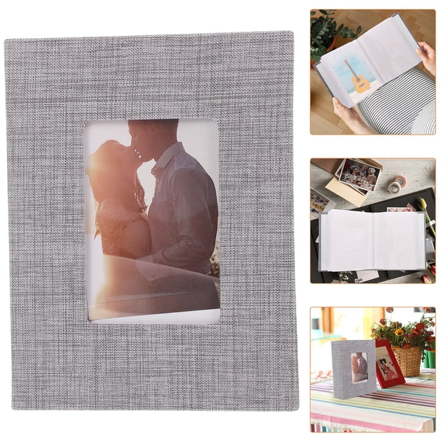 FENGGUIQU Álbum Para Fotos De Tela Con Práctico Ideal Para Familiares