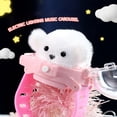 thumbnail image 5 of White Watch Remote Control Animal Car Toy for Toddlers, Plastic Cement Material, USB Rechargeable, 2.4 Infrared Control, Adjustable Strap with LED Light, 5 of 5