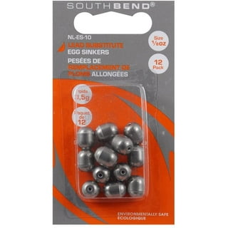 SouthBend Size 9 1/4 Oz. Lead-Free Egg Sinker (4-Pack) NLES9