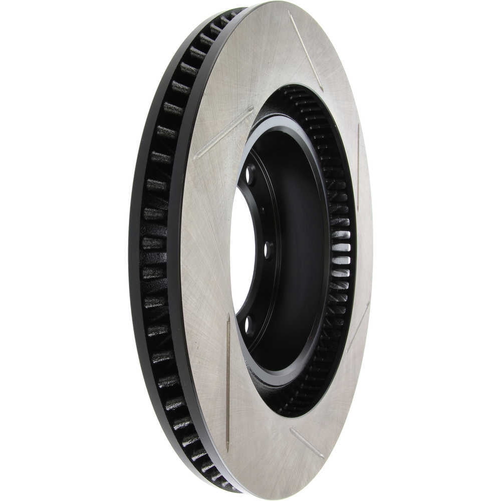 StopTech 126.44174CSR Sport Cryo-Treated Slotted Disc Brake Rotors, split-core castings for uniform