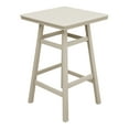 thumbnail image 3 of Costaelm Paradise 30" Square Outdoor Patio Bistro Bar Table With Umbrella Hole, Sand, 3 of 9