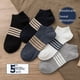 thumbnail image 1 of Calcetines cortos de hombre, calcetines deportivos de verano, absorbentes del sudor, desodorantes, calcetines náuticos de algodón para hombre, calcetines finos de corte bajo y boca baja para hombre, 1 of 5