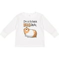thumbnail image 3 of Inktastic I'm a Guinea Big Deal with Cute Guinea Pig Boys or Girls Long Sleeve Toddler T-Shirt, 3 of 5