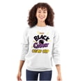 thumbnail image 3 of Black Cherry Blow Pop Candy Gum Logo Unisex Plus Size Sweatshirt Brisco Brands 4X, 3 of 5