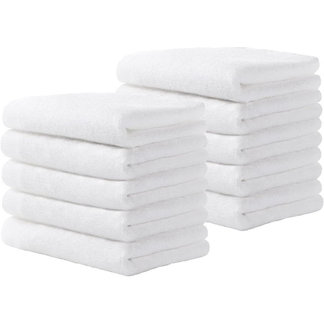 EcoNesxp Serviette Multi-Usage pour Doigts et Visage Ensemble de Serviettes de Cuisine Spa de Luxe x10