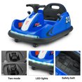 thumbnail image 4 of VOLTZ TOYS Voiture Tamponneuse pour Enfants 12V, Intérieur & Extérieur 2 Modes, Rotation 360° Voiture Électrique à Double Moteurs avec Télécommande Parentale et Autocollants Personnalisés (Bleu), 4 of 10
