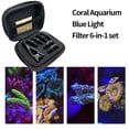 thumbnail image 4 of 2X Filtre d'Objectif d'Aquarium Réservoir de Poissons Téléphone Appareil Photo 6 en 1 Objectif Macro Jaune Filtre d'Objectif Récif Corallien Photographie d'Aquarium, 4 of 6