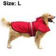 thumbnail image 2 of Chubasquero ajustable reflectante para mascotas, impermeable para perros con capucha, poncho impermeable para perros y cachorros pequeños a extragrandes MFZFUKR CPB-DE-LYY1890-7, 2 of 6