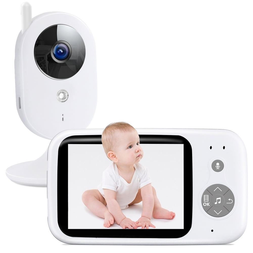 Baby Monitor with Camera and Audio , 3.2 inch No WiFi , Smart Baby Monitor with LCD Screen Night Vision Temperature Monitoring 8 2 Way Talk, VOX mode - Walmart.com