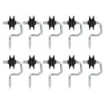 thumbnail image 2 of Electric Fence Insulator, Screw in Insulator 10 Pack High Strength  for Fixing on Wooden Stakes, 2 of 8