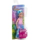 thumbnail image 2 of Barbie Royal Chelsea Small Doll with Blue Hair Wearing Removable Skirt, Shoes & White Headband, 2 of 5