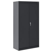 Sandusky Braefell 20-Gauge Welded Steel Garage Storage Cabinet, Black