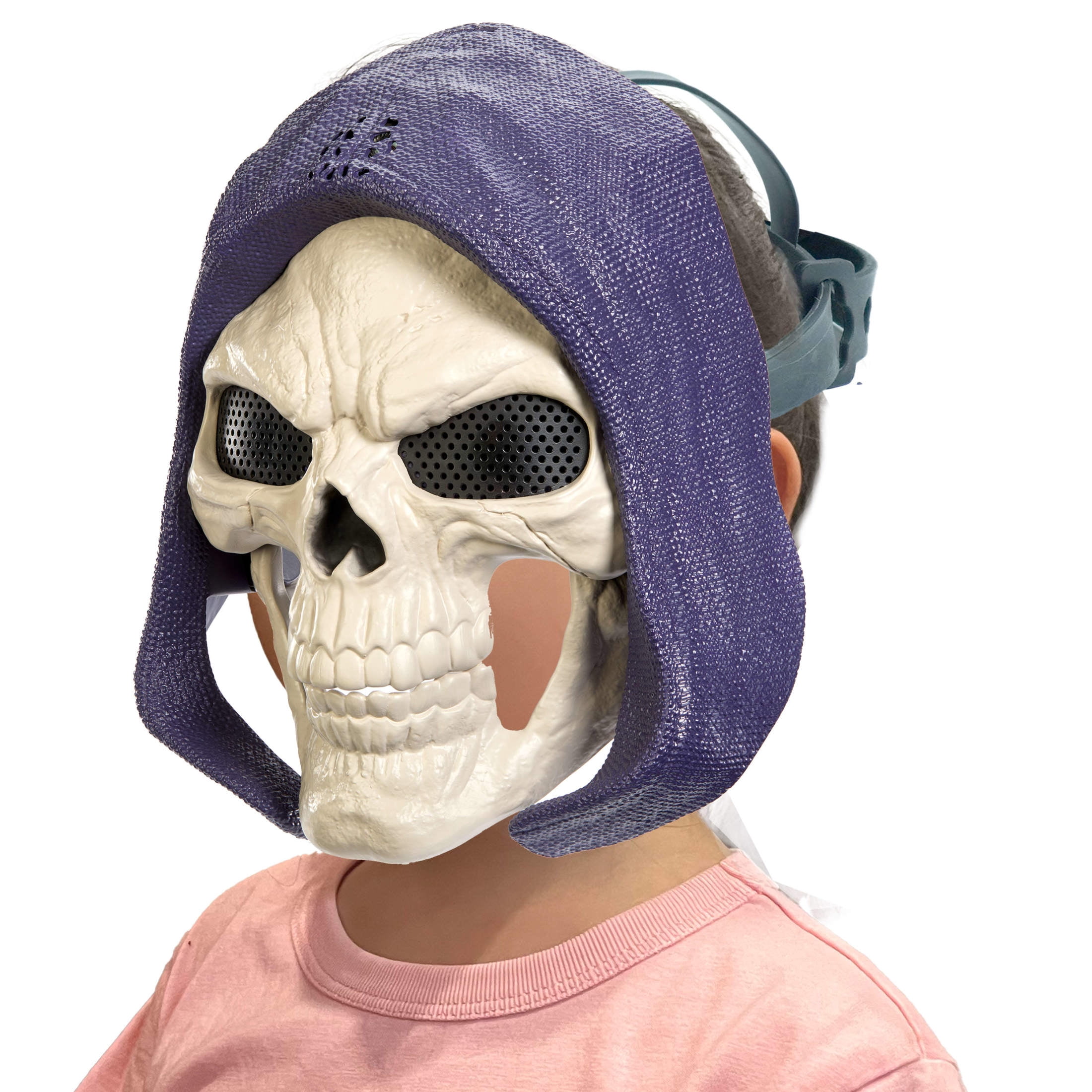 Masters of the Universe Skeletor Mask, 2026 Movie Look, 10 Sounds Roleplay Costume Face Cover