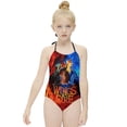 thumbnail image 3 of Wings Of Fire WOF Girls One Piece Swimsuits Quick Dry Bathing Suit Swimwear Swimming Suit 6-7Y(110cm), 3 of 8