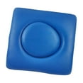 thumbnail image 3 of Lipstore Coussin de Siège de Chevet pour Commode Siège de Toilette Portable pour Chaise Articles de Chevet Bleu, 3 of 8