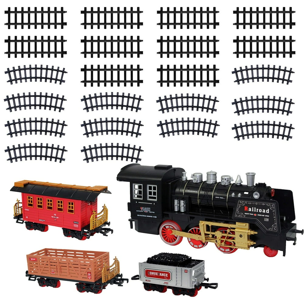 santa electric train set