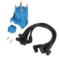 thumbnail image 1 of Ignition Tune Up Kit with Distributor Cap and Rotor and Spark Plug Wires Set Replacement for 3.0L 4cyl MerCruiser Engines Made by GM with Delco EST Ignition Systems - Replace 811635Q2, 816761Q14, 1 of 4