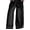 Bristol Black, variant on Women's Wide Leg Jeans High Waisted Baggy Jeans for Women Stretchy Denim Pants with Drawstring and Big Pockets (Plus Sizes Available)