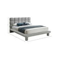 thumbnail image 3 of Meridian Furniture Deco Grey Boucle Fabric Queen Bed, 3 of 6