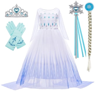 Frozen Elsa Dress Elsa Costume Elsa's Coronation Dress Size 3/4 - Walmart.com Frozen Elsa Dress Elsa Costume Elsa's Coronation Dress Size 3/4 - Walmart.com