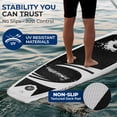 thumbnail image 4 of Tabla SUP Inflable con Accesorios Premium SereneLife, Diseño Ancho y Estable con Almohadilla EVA Antideslizante para Adultos y Jóvenes de Todos los Niveles, 4 of 7