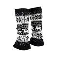 thumbnail image 2 of Hwkond Christmas Socks for Women Thickened Christmas Socks With Snowflake Deer Patterns Winter Warm Ankle Cuffs Cozy Knitted Leg Warmers Stacking Socks And Woolen Sock Covers For Fall Winter, 2 of 6