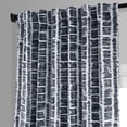 thumbnail image 5 of Matchstick Charcoal Black Room Darkening Curtain (1 Panel), Matchstick Charcoal Black, 50W X 108L, 5 of 6