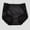 Black, variant on Xucatan 5 Pcs Ladies Traceless No Show Underwear, Breathable Seamless Panties, Comfortable Hip Wrap for Home Wear