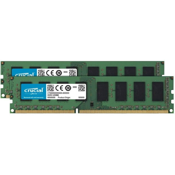 16GB Kit (2 x DDR3L-1600 Unbuffered Non-ECC UDIMM Open Box - Walmart.com