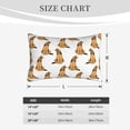 thumbnail image 5 of Haiem Pillowcase for Hair and Skin Queen - German Shepherd Dog Printed Soft Pillowcase with Envelope Closure-14"x20", 5 of 8