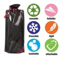 thumbnail image 5 of Paquete de 3 hervidores plegables para deportes al aire libre de 700 ml, sin Bpa, reutilizables, a prueba de fugas, botella de agua potable plegable, portátil para acampar, hacer deportes o, 5 of 5