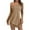 Khaki, variant on FRSASU Women's Summer off the Shoulder T-Shirt Dresses Twist Hem Long Sleeve Solid Color Party Beach Dress Khaki
