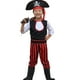 thumbnail image 2 of 1 Unidades Disfraz de pirata para niños de Halloween Disfraz de pirata clásico Disfraz de fiesta de Halloween Escenario de disfraces Disfraz de Cosplay para niños Talla XL, 2 of 6