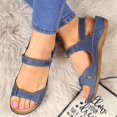 thumbnail image 2 of Women Open Toe Orthopedic Sandals Summer Comfy Breathable Shoes, 2 of 5